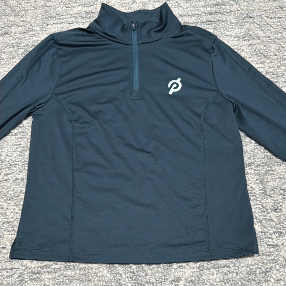 Peloton Dark Blue Performance Pullover - image 1